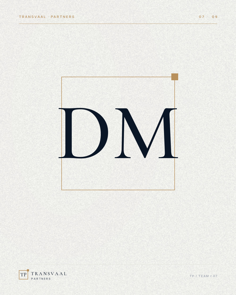 Ditebogo Mthimunye — Partner · Chemical Engineer